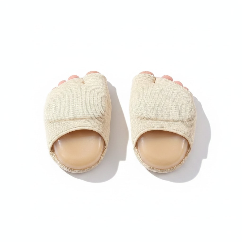 coussinets métatarsiens en gel, packshot fond blanc — soulagement de l'avant-pied — STRYDECARE