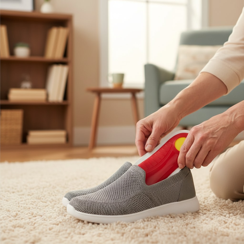 semelles orthopédiques ajustables en situation — soutien de voûte — STRYDECARE