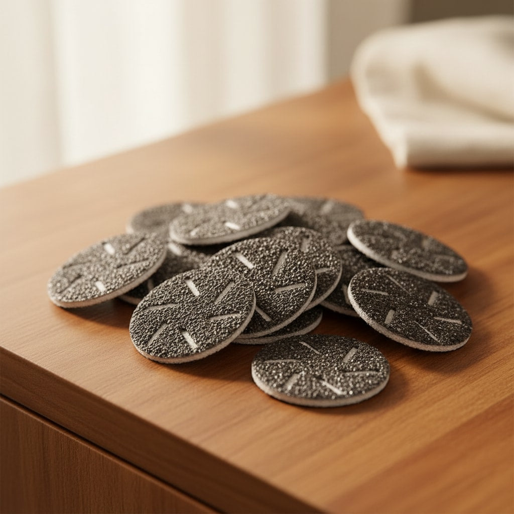 Détail matière — disques abrasifs de recharge — STRYDECARE