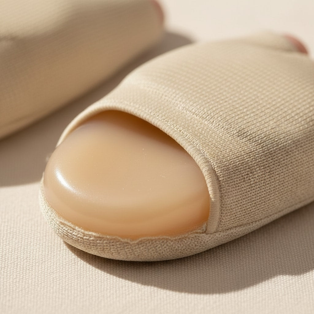 Détail matière — coussinets métatarsiens en gel — STRYDECARE