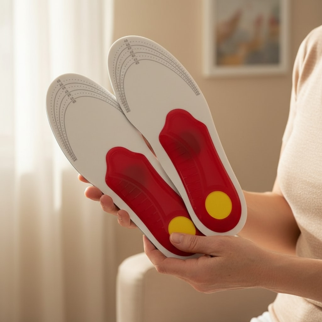 Taille réelle — semelles orthopédiques ajustables — STRYDECARE