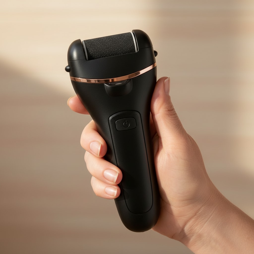 Râpe électrique en main, prise ergonomique — STRYDECARE
